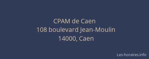 CPAM de Caen
