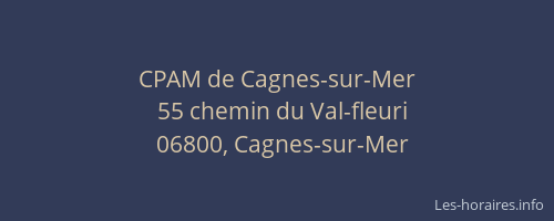 CPAM de Cagnes-sur-Mer