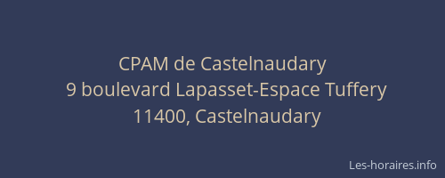 CPAM de Castelnaudary
