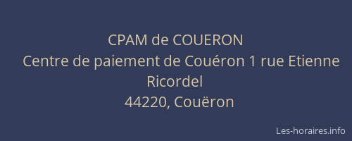 CPAM de COUERON