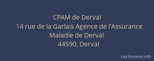 CPAM de Derval