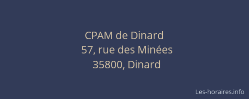 CPAM de Dinard