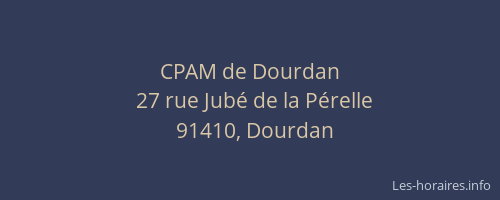 CPAM de Dourdan