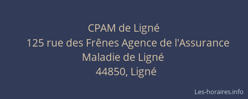 CPAM de Ligné
