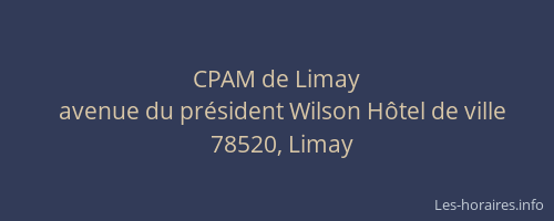 CPAM de Limay