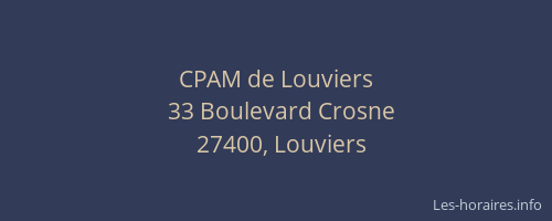 CPAM de Louviers