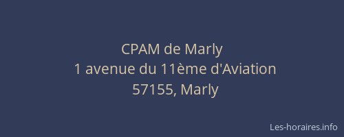 CPAM de Marly