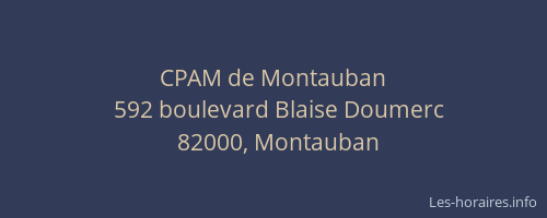CPAM de Montauban