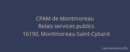 CPAM de Montmoreau