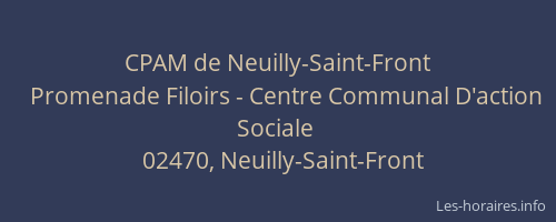 CPAM de Neuilly-Saint-Front