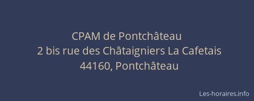 CPAM de Pontchâteau