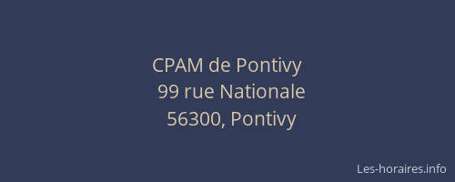 CPAM de Pontivy
