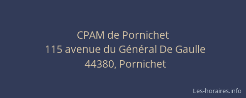 CPAM de Pornichet