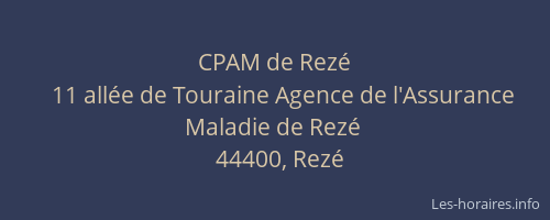 CPAM de Rezé