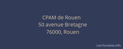 CPAM de Rouen