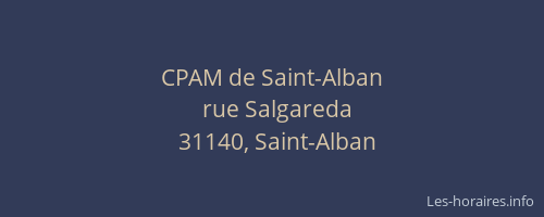 CPAM de Saint-Alban