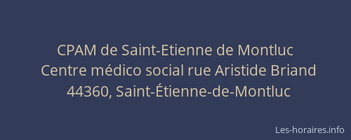CPAM de Saint-Etienne de Montluc