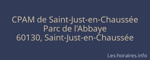CPAM de Saint-Just-en-Chaussée