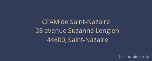 CPAM de Saint-Nazaire