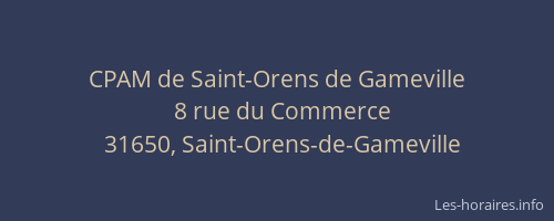 CPAM de Saint-Orens de Gameville