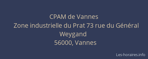 CPAM de Vannes