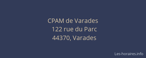 CPAM de Varades