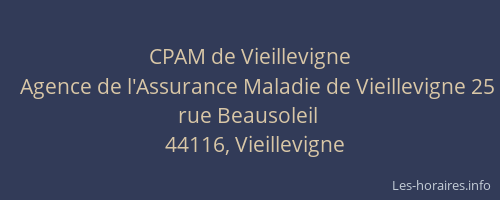 CPAM de Vieillevigne