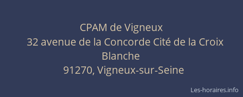 CPAM de Vigneux