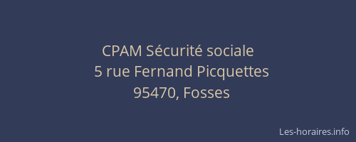 CPAM Sécurité sociale