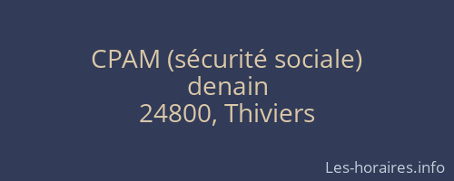 CPAM (sécurité sociale)