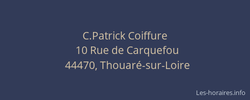 C.Patrick Coiffure