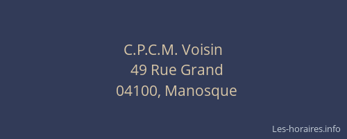 C.P.C.M. Voisin