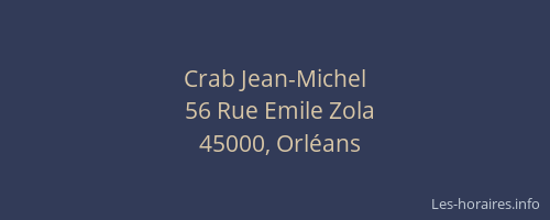 Crab Jean-Michel