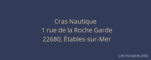 Cras Nautique