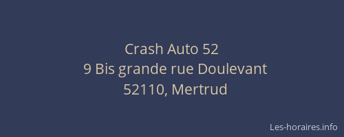 Crash Auto 52