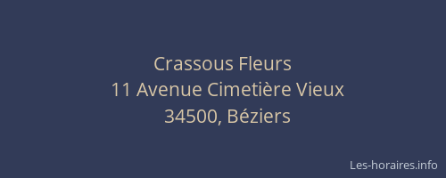 Crassous Fleurs