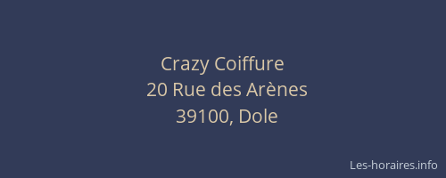 Crazy Coiffure