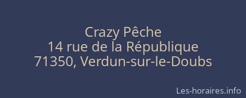 Crazy Pêche