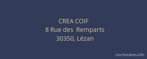 CREA COIF