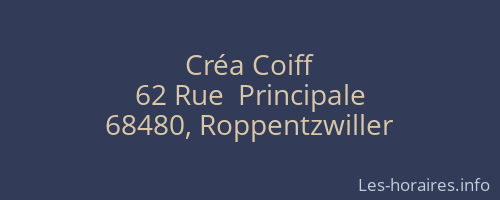 Créa Coiff