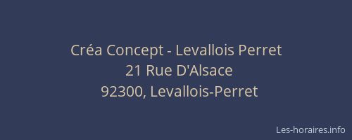 Créa Concept - Levallois Perret