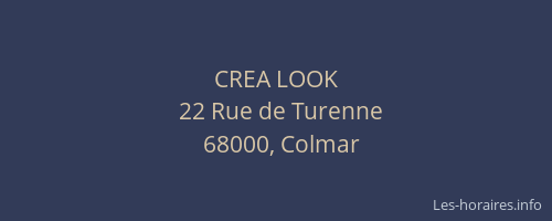 CREA LOOK