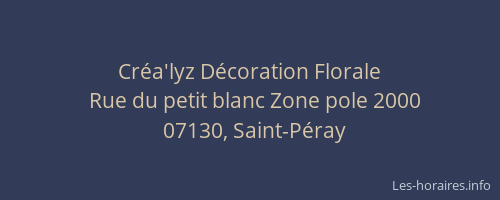 Créa'lyz Décoration Florale