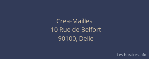Crea-Mailles