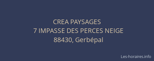 CREA PAYSAGES