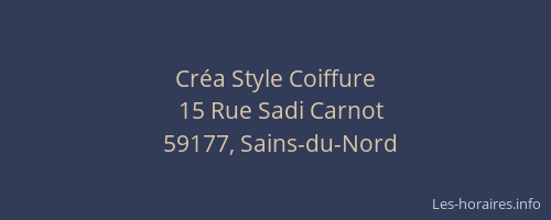 Créa Style Coiffure