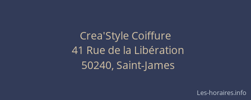 Crea'Style Coiffure
