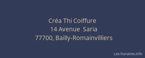 Créa Thi Coiffure