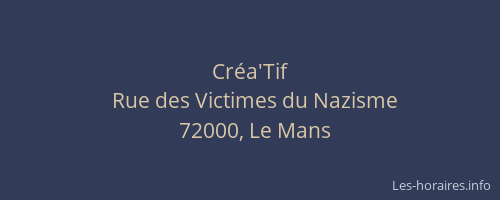Créa'Tif