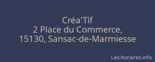 Créa'Tif